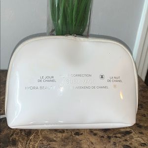 Chanel makeup bag